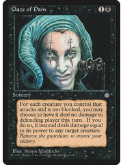 Magic: The Gathering Gaze of Pain (128) Moderately Played