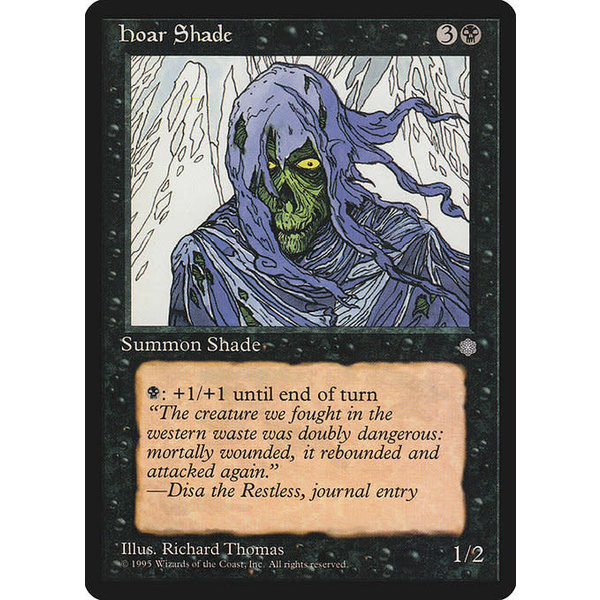 Magic: The Gathering Hoar Shade (131) Heavily Played