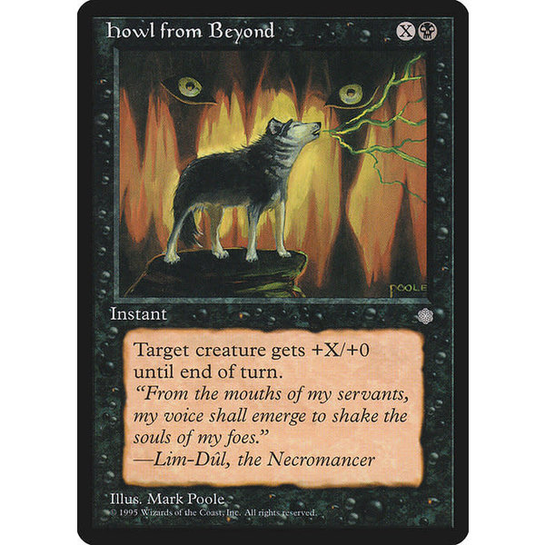 Magic: The Gathering Howl from Beyond (132) Heavily Played