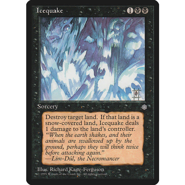 Magic: The Gathering Icequake (134) Lightly Played