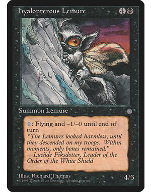Magic: The Gathering Hyalopterous Lemure (133) Lightly Played