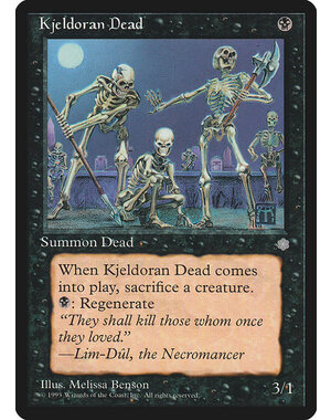 Magic: The Gathering Kjeldoran Dead (137) Moderately Played
