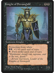 Magic: The Gathering Knight of Stromgald (138) Lightly Played