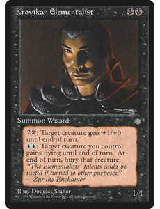 Magic: The Gathering Krovikan Elementalist (139) Heavily Played