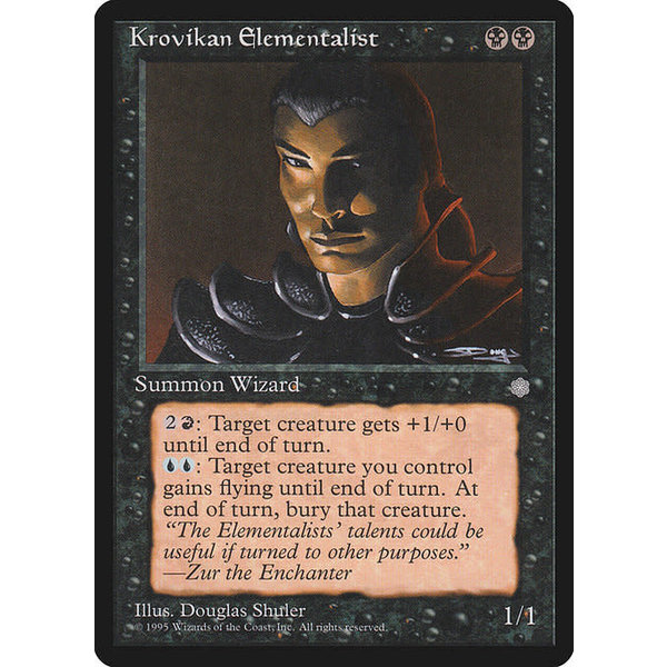 Magic: The Gathering Krovikan Elementalist (139) Lightly Played