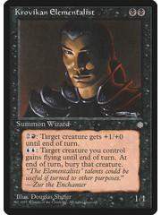 Magic: The Gathering Krovikan Elementalist (139) Moderately Played