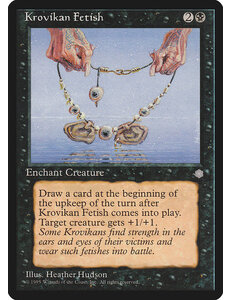Magic: The Gathering Krovikan Fetish (140) Heavily Played