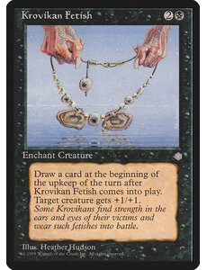 Magic: The Gathering Krovikan Fetish (140) Moderately Played