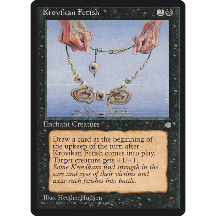 Magic: The Gathering Krovikan Fetish (140) Moderately Played