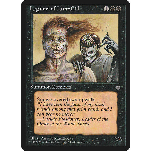Magic: The Gathering Legions of Lim-Dul (142) Heavily Played