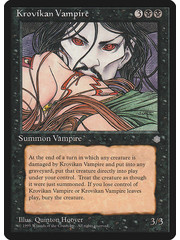 Magic: The Gathering Krovikan Vampire (141) Moderately Played
