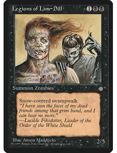 Magic: The Gathering Legions of Lim-Dul (142) Moderately Played