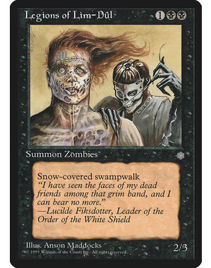 Magic: The Gathering Legions of Lim-Dul (142) Moderately Played
