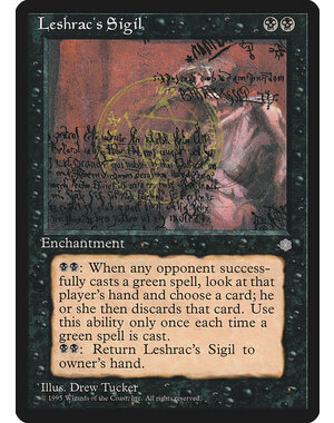 Magic: The Gathering Leshrac's Sigil (144) Lightly Played