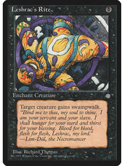 Magic: The Gathering Leshrac's Rite (143) Moderately Played