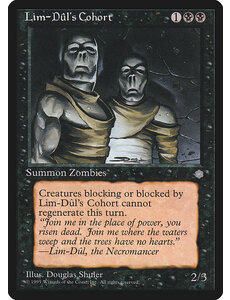 Magic: The Gathering Lim-Dul's Cohort (145) Heavily Played