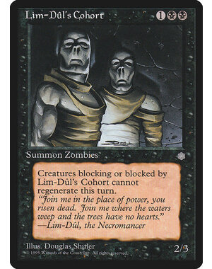 Magic: The Gathering Lim-Dul's Cohort (145) Heavily Played