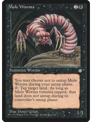 Magic: The Gathering Mole Worms (152) Heavily Played