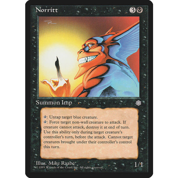 Magic: The Gathering Norritt (155) Moderately Played