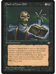 Magic: The Gathering Oath of Lim-Dul (156) Lightly Played