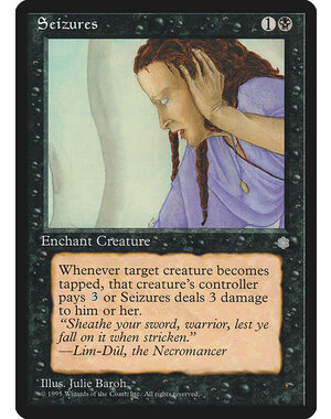 Magic: The Gathering Seizures (159) Moderately Played