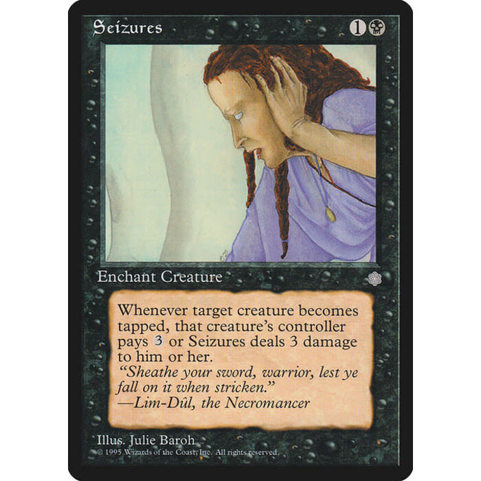 Magic: The Gathering Seizures (159) Moderately Played