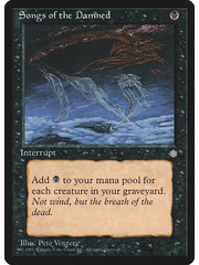 Magic: The Gathering Songs of the Damned (160) Moderately Played