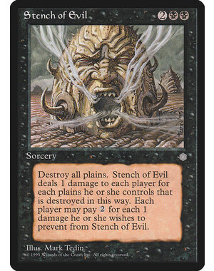 Magic: The Gathering Stench of Evil (165) Lightly Played