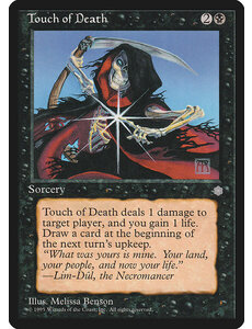 Magic: The Gathering Touch of Death (167) Lightly Played