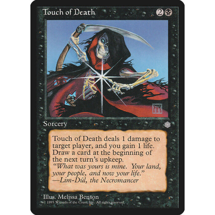 Magic: The Gathering Touch of Death (167) Lightly Played