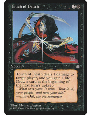 Magic: The Gathering Touch of Death (167) Moderately Played