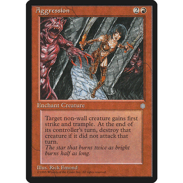 Magic: The Gathering Aggression (169) Heavily Played