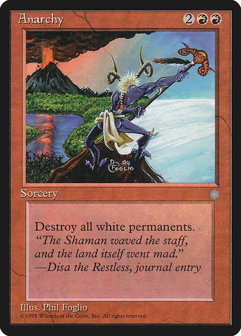 Magic: The Gathering Anarchy (170) Moderately Played - Kingslayer Games