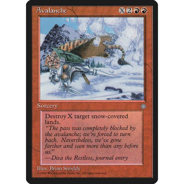 Magic: The Gathering Avalanche (171) Lightly Played