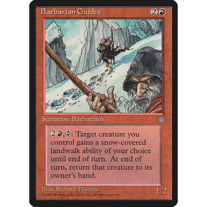 Magic: The Gathering Barbarian Guides (174) Moderately Played