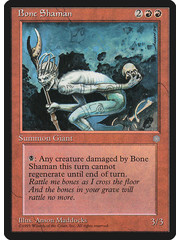 Magic: The Gathering Bone Shaman (176) Lightly Played