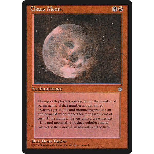 Magic: The Gathering Chaos Moon (179) Lightly Played