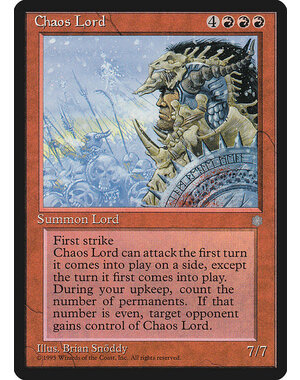 Magic: The Gathering Chaos Lord (178) Lightly Played