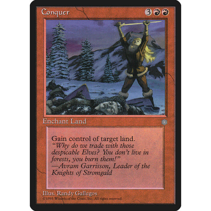 Magic: The Gathering Conquer (180) Lightly Played