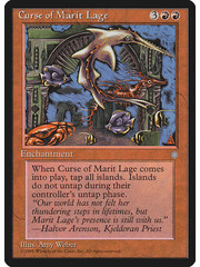 Magic: The Gathering Curse of Marit Lage (181) Lightly Played