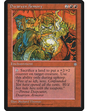 Magic: The Gathering Dwarven Armory (182) Lightly Played