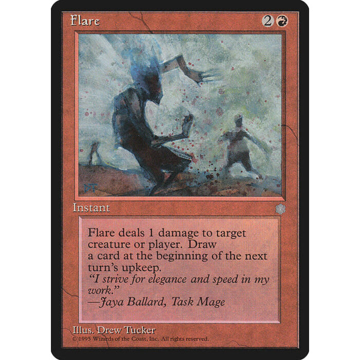 Magic: The Gathering Flare (185) Heavily Played