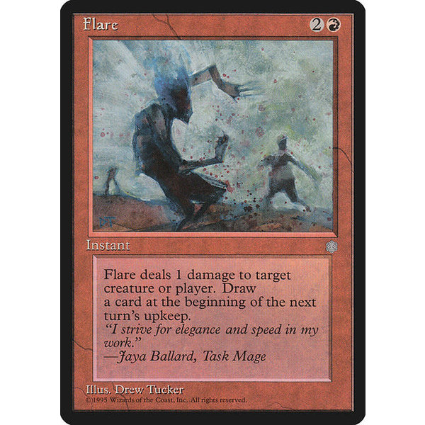 Magic: The Gathering Flare (185) Moderately Played