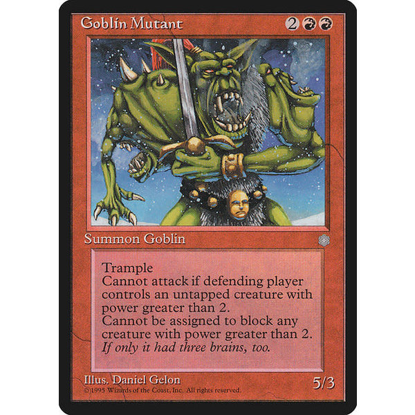 Magic: The Gathering Goblin Mutant (188) Moderately Played