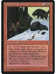 Magic: The Gathering Grizzled Wolverine (192) Heavily Played