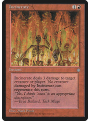 Magic: The Gathering Incinerate (194) Lightly Played