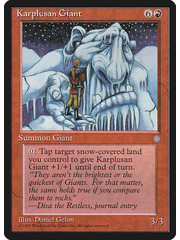 Magic: The Gathering Karplusan Giant (196) Moderately Played
