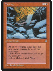 Magic: The Gathering Melting (201) Lightly Played