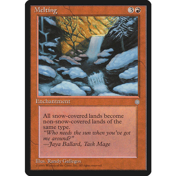 Magic: The Gathering Melting (201) Lightly Played