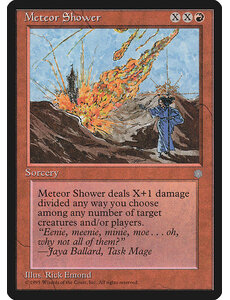 Magic: The Gathering Meteor Shower (202) Lightly Played